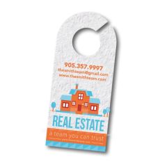 Seeded Paper Door Hangers