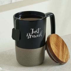 Valencia Ceramic Mug With Lid (480mL)