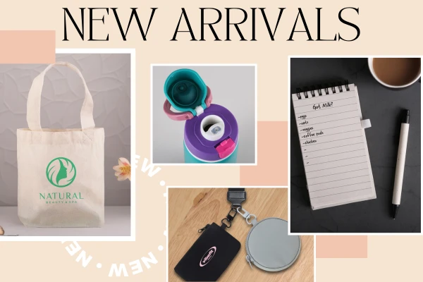 New Trends for 2026 - Trending promotional products, top staff picks, new arrivals and popular swag all just waiting for your custom design!