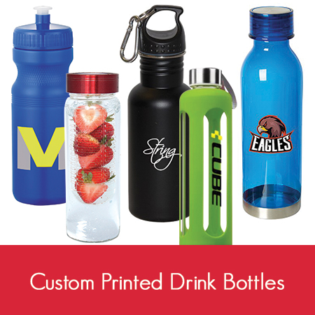 Custom Printed Reusable Drink Bottles