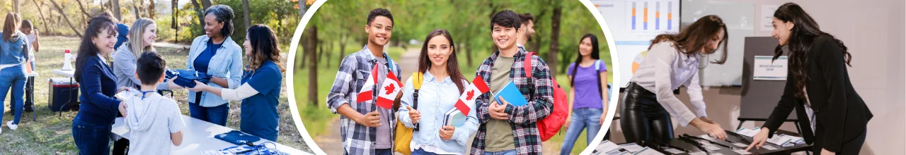 People use promotional items made in Canada at events and expos across the country, from Vancouver to Halifax.