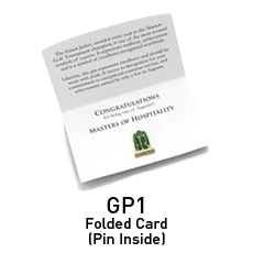 Folded Card GP1 Folded Card GP1