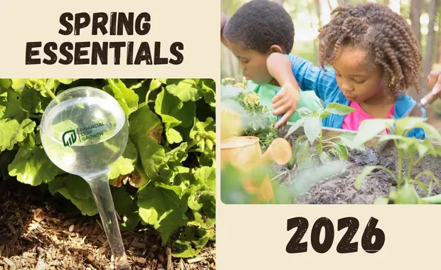 Custom spring essentials like watering globes and seed packets given as promotional swag are being used by Canadians.