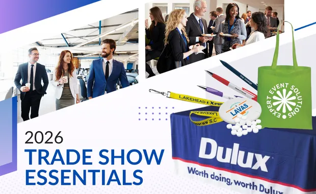 Browse our range of specially selected products ideal for 2026 to suit your next trade show or event!